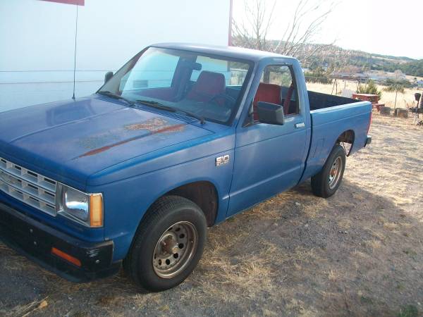 1987 Chevy S-10 pickup - cars & trucks - by owner - vehicle... for sale in Springerville, AZ – photo 2