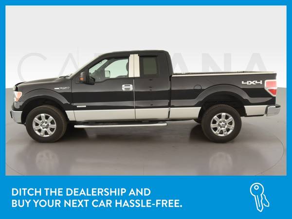 2014 Ford F150 Super Cab XLT Pickup 4D 6 1/2 ft pickup Black for sale in STATEN ISLAND, NY – photo 4