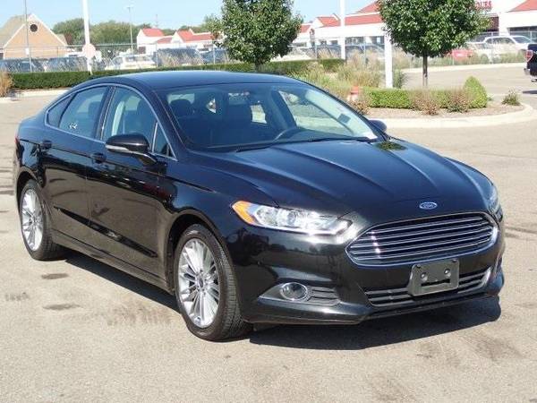 2014 Ford Fusion sedan SE (Tuxedo Black Metallic) GUARANTEED APPROVAL for sale in Sterling Heights, MI