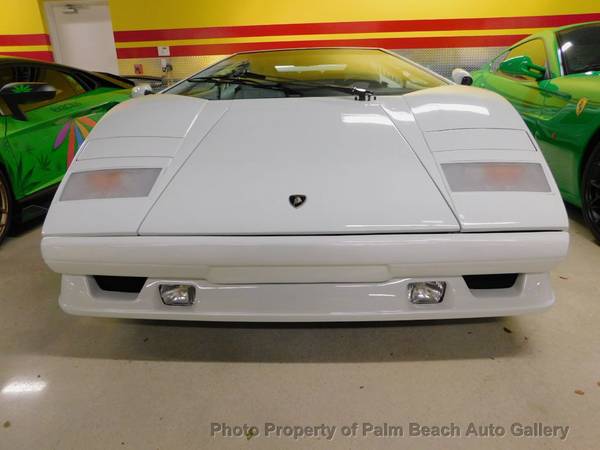 1989 *Lamborghini* *Countach* *Base Trim* White for sale in Boynton Beach , FL – photo 5