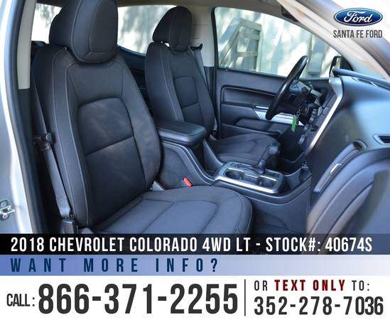 *** 2018 CHEVROLET COLORADO 4WD LT *** Onstar - Bluetooth - Cruise -... for sale in Alachua, GA – photo 21