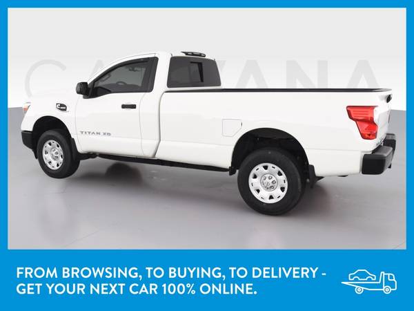 2017 Nissan TITAN XD Single Cab S Pickup 2D 8 ft pickup White for sale in Arlington, District Of Columbia – photo 5