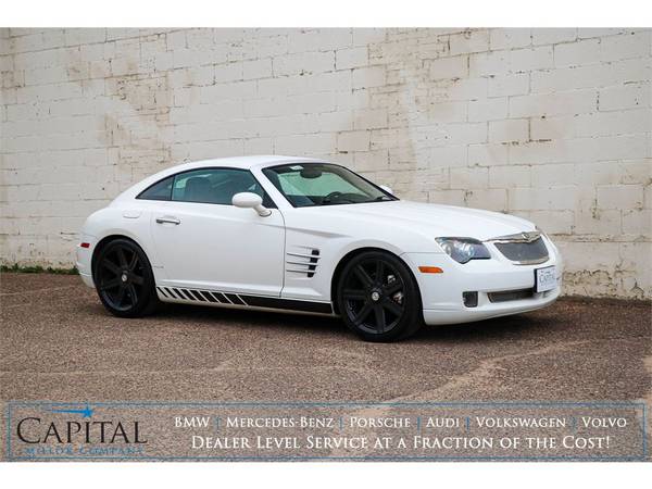 Blacked Out Look! 04 Chrysler Crossfire Coupe w/6-Speed, Heated for sale in Eau Claire, MN – photo 7