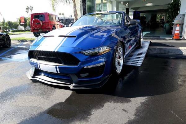 2018 Ford Mustang Super Snake Convertible Only 900 Miles - cars & for sale in Costa Mesa, CA – photo 2