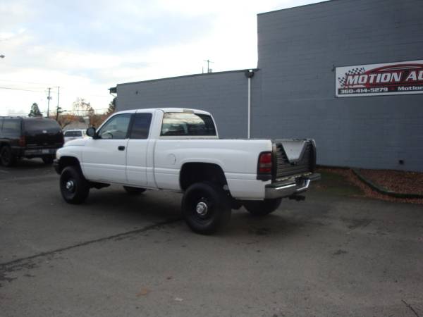 2001 DODGE RAM 2500 QUAD DOOR SHORTBOX 4X4 5.9 GAS V8 AUTO LEATHER... for sale in LONGVIEW WA 98632, OR – photo 5