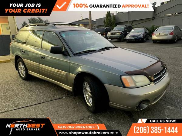 2001 Subaru Outback Wagon 4D 4 D 4-D FOR ONLY 92/mo! - cars & for sale in Kent, WA – photo 4