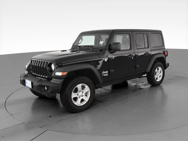 2020 Jeep Wrangler Unlimited Sport S Sport Utility 4D suv Black - -... for sale in Gainesville, FL – photo 3