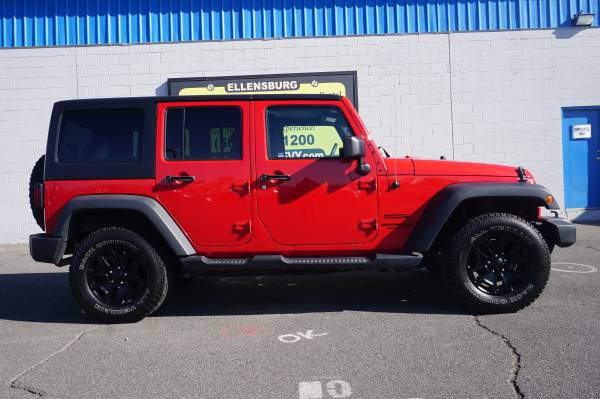 2014 Jeep Wrangler Unlimited Sport 4X4 4 Door Hard Top - cars & for sale in Kittitas, OR – photo 8