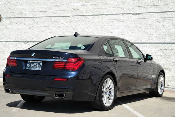 2014 *BMW* *7 Series* *750Li* Imperial Blue Metallic for sale in Los Angeles, CA – photo 4