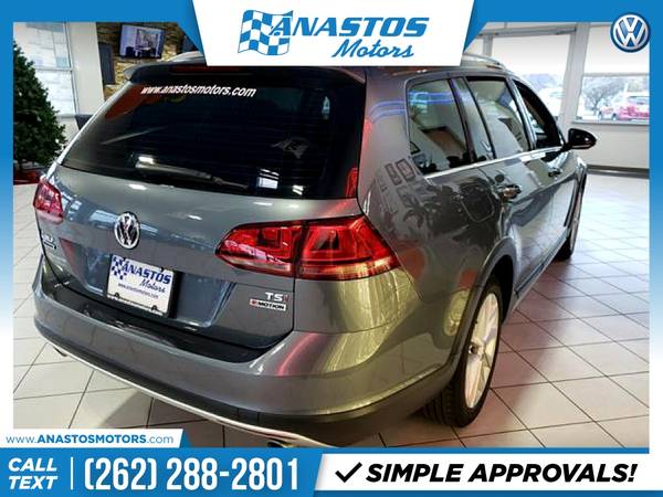 2017 Volkswagen Golf Alltrack FOR ONLY 266/mo! - - by for sale in Kenosha, WI – photo 8