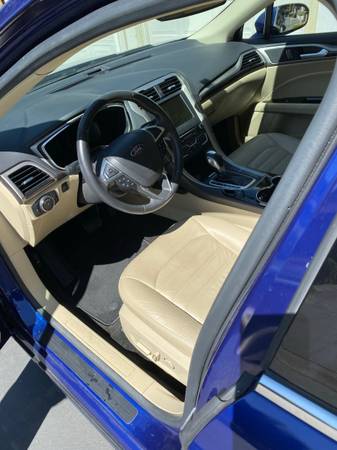 Blue 2016 Ford Fusion for sale in Sacramento , CA – photo 6