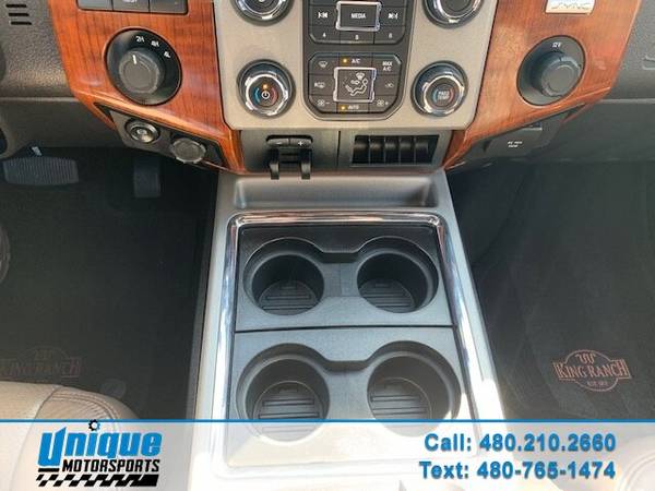 2015 FORD F350 CREW CAB KING RANCH DRW ~ READY TO GO! EASY FINANCING! for sale in Tempe, AZ – photo 22