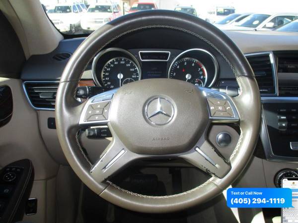 2013 Mercedes-Benz M-Class ML 350 4MATIC AWD 4dr SUV $0 Down WAC/... for sale in Oklahoma City, OK – photo 17