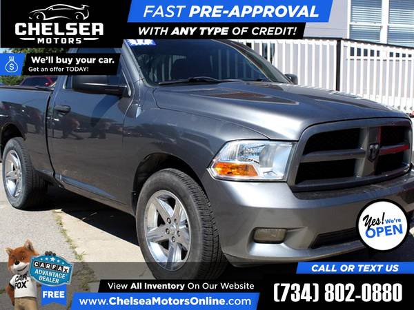 2012 Ram *1500* *ST* *Standard* *Cab* for ONLY $203/mo - cars &... for sale in Chelsea, MI – photo 9