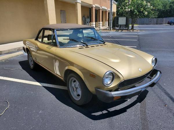 ⭐️ 1981 Fiat 124 Spider ⭐️ - cars & trucks - by dealer - vehicle... for sale in Pensacola, FL – photo 2