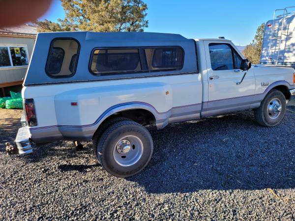 1987 F350 Dually w/canopy - cars & trucks - by owner - vehicle... for sale in Powell Butte, OR – photo 4