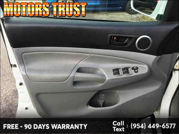 2010 Toyota Tacoma 4WD DoubleCab V6 Auto 90 Days Car Warranty for sale in Miami, FL – photo 14