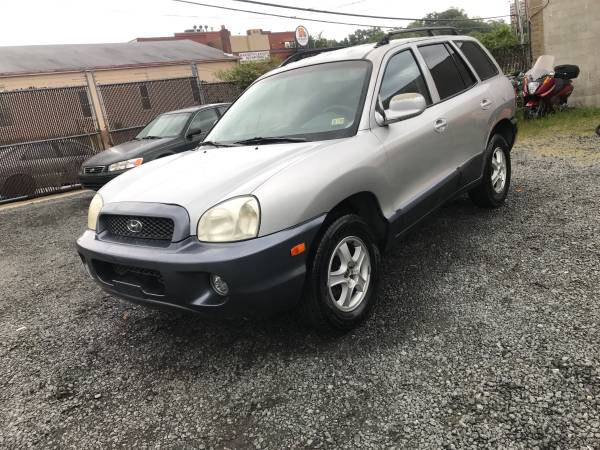 2003 HYUNDAI SANTA FE AWD 94100K - - by dealer for sale in Alexandria, District Of Columbia – photo 2