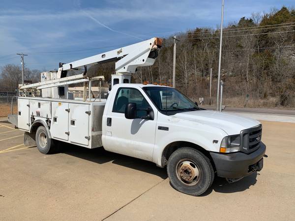 2003 Ford F-350 - MTI Bucket Utility Boom Truck - Clean Title - cars for sale in Other, OK