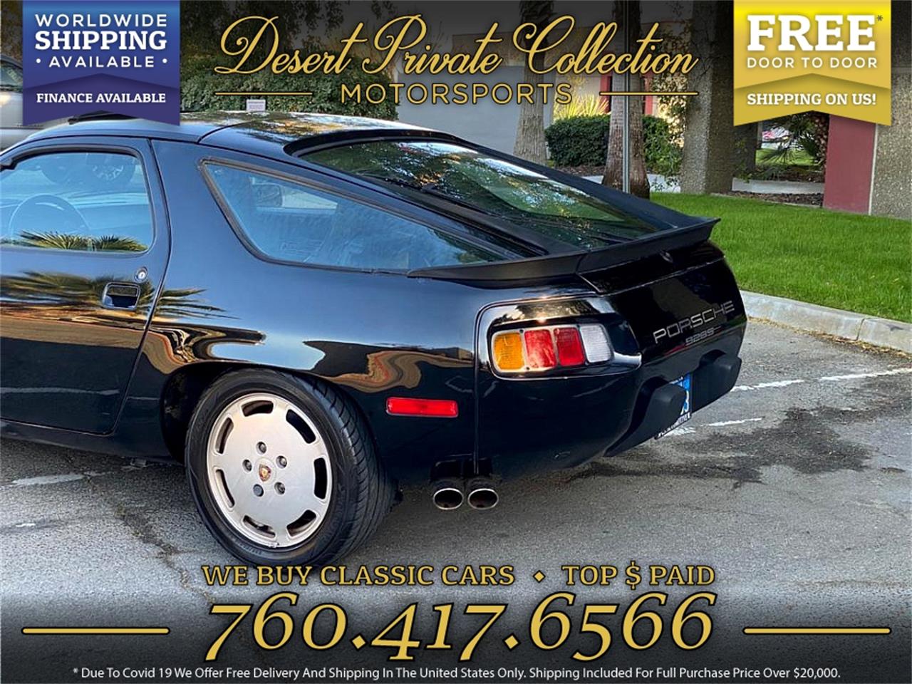 1986 Porsche 928S for sale in Palm Desert , CA – photo 2