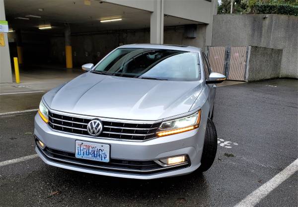 2017 VW Passat SEL Premium 53k miles 2nd Owner like camry accord for sale in Bellevue, WA – photo 3