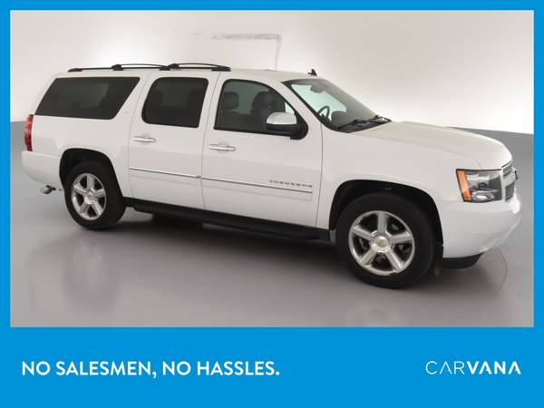 2014 Chevy Chevrolet Suburban 1500 LTZ Sport Utility 4D suv White for sale in New Haven, CT – photo 11