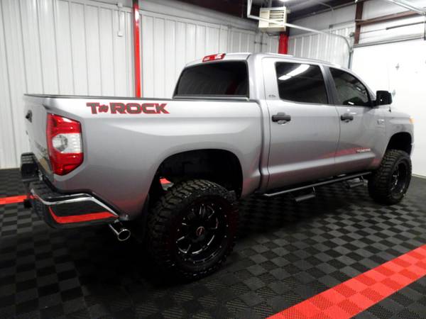 2017 Toyota Tundra 4WD CREW MAX T-ROCK pickup Silver - cars & trucks... for sale in Branson West, AR – photo 5