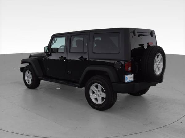2017 Jeep Wrangler Unlimited Sport SUV 4D suv Black - FINANCE ONLINE... for sale in Athens, OH – photo 7