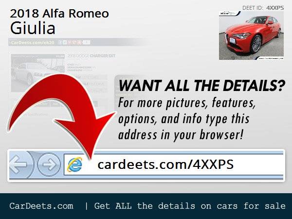 2018 Alfa Romeo Giulia, Alfa Rosso - cars & trucks - by dealer -... for sale in Wall, NJ – photo 24