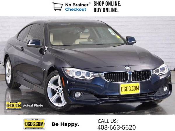 2015 BMW 4 Series 428i coupe Imperial Blue Metallic for sale in San Jose, CA