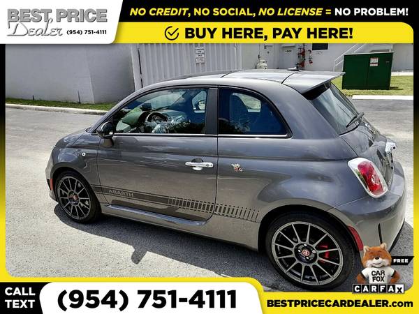 2013 Fiat 500 Abarth 2dr 2 dr 2-dr Hatchback for only 180/mo! for sale in HALLANDALE BEACH, FL – photo 6