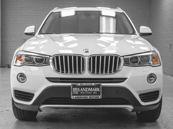 2017 *BMW* *X3* *xDrive28i* Alpine White for sale in Bellevue, WA – photo 4