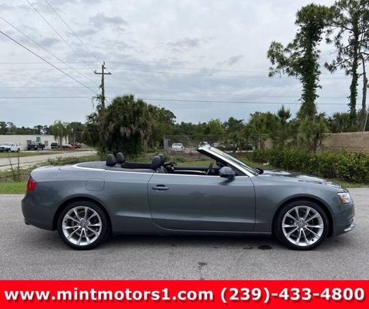 2013 Audi A5 Premium Plus (LUXURY CONVERTIBLE) - - by for sale in Fort Myers, FL – photo 8
