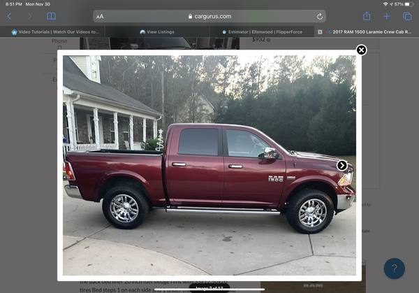 2017 Ram 1500 Laramie Crew Cab - cars & trucks - by owner - vehicle... for sale in McDonough, GA – photo 3