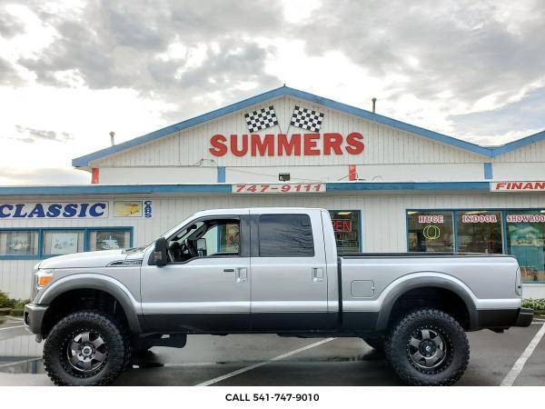 2016 FORD F-250 F250 SD LARIAT CREW CAB 4WD (Silver) - cars & for sale in Eugene, OR – photo 2