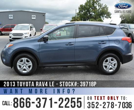 *** 2013 Toyota RAV4 LE AWD *** Bluetooth - Camera - Tinted Windows for sale in Alachua, FL – photo 4