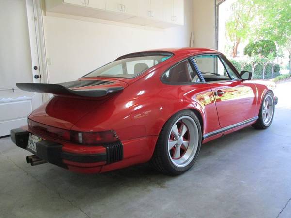 1985 Porsche Red/Red No Sunroof US Carrera Coupe for sale in Sacramento, OR – photo 15