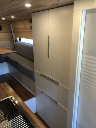 Full Sprinter Van Conversion - bed, shower, toilet for sale in Austin, TX – photo 9