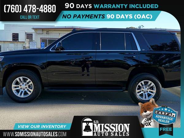 2017 Chevrolet Tahoe LT FOR ONLY $540/mo! - cars & trucks - by... for sale in Vista, CA – photo 7