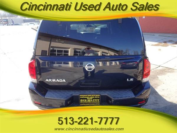 2008 Nissan Armada LE FFV - cars & trucks - by dealer - vehicle... for sale in Cincinnati, OH – photo 6