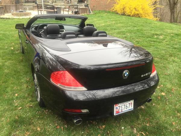 Rare 2004 645ci convertible with V8/6sp manual and Sport Package for sale in Frederick, MD – photo 11