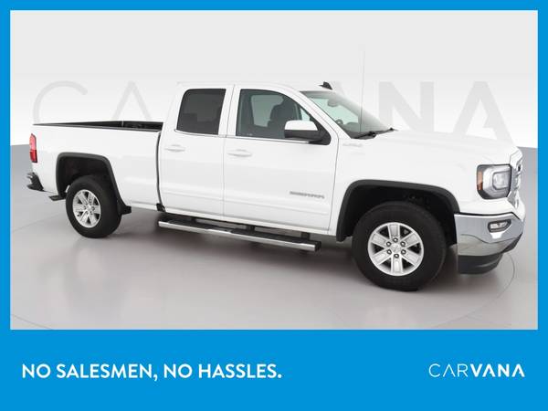 2018 GMC Sierra 1500 Double Cab SLE Pickup 4D 6 1/2 ft pickup White for sale in STATEN ISLAND, NY – photo 11