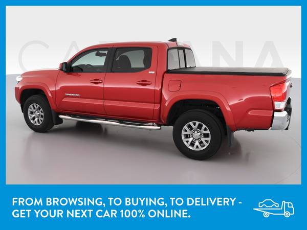 2016 Toyota Tacoma Double Cab SR5 Pickup 4D 5 ft pickup Red for sale in Cleveland, OH – photo 5