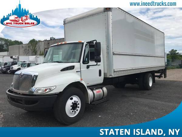 2011 INTERNATIONAL 4300 26' FEET NON CDL LIFT GATE 26FT BOX T-new jers for sale in STATEN ISLAND, NY
