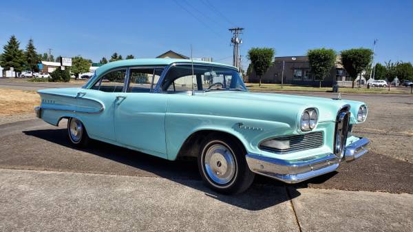 1958 Edsel E 400 V8 - Runs and Drives Great! - cars & trucks - by... for sale in Ace Auto Sales - Albany, Or, OR – photo 11