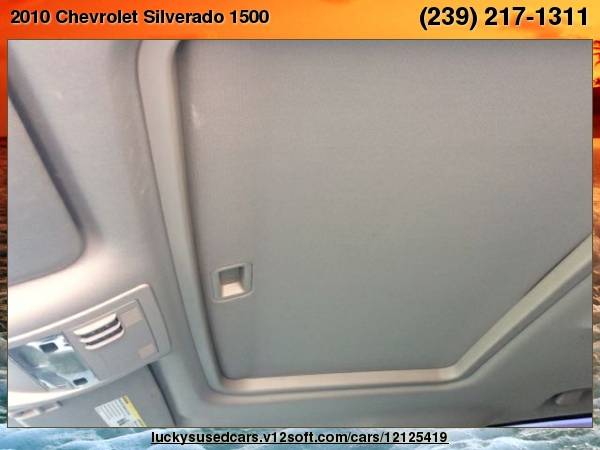 2010 Chevrolet Silverado 1500 Crew Cab LTZ Pickup 4D 5 3/4 ft Lucky's for sale in North Fort Myers, FL – photo 21