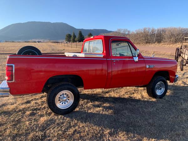 1988 Dodge W150 - cars & trucks - by owner - vehicle automotive sale for sale in Monument, CO – photo 4