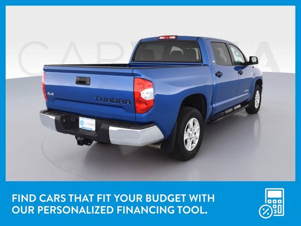 2017 Toyota Tundra CrewMax SR5 Pickup 4D 5 1/2 ft pickup Blue for sale in Appleton, WI – photo 8