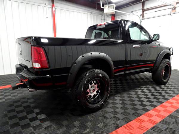 2012 RAM 1500 4WD Reg Cab 120.5" Express pickup Black - cars &... for sale in Branson West, AR – photo 5