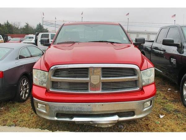 2010 Dodge Ram 1500 SLT (Flame Red Clearcoat/Mineral Gray - cars &... for sale in Chandler, OK – photo 2